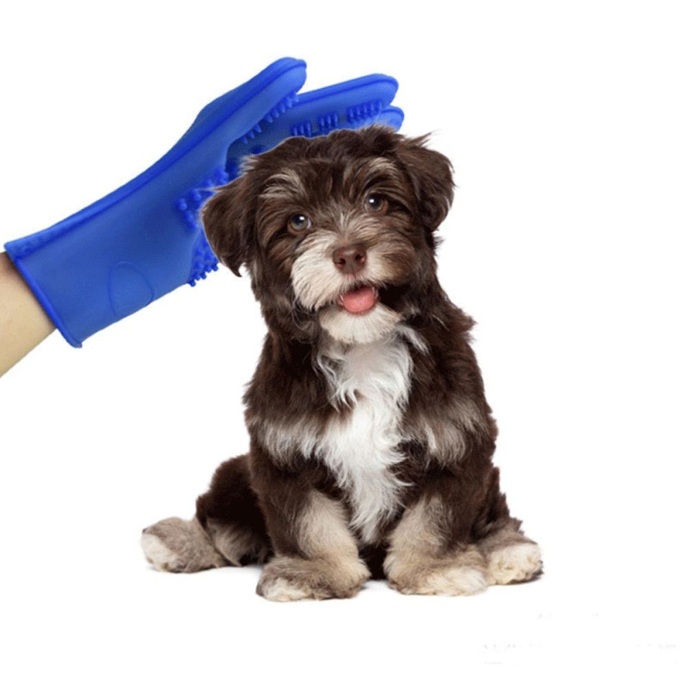 Pet Hair Cleaning And Collection Gloves Pet Double-sided Multi-functional Beauty Glove Tool Reduce The Pressure Of Pet Ownership
