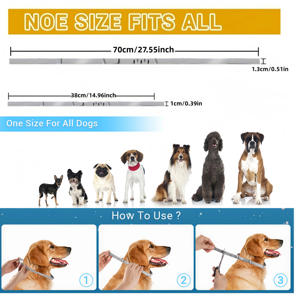 Adjustable Pet Collar for Dogs Cats,Soft Comfort Protective Neck Ring,Durable Outdoor Pet Supplies for Small Medium Large Pets